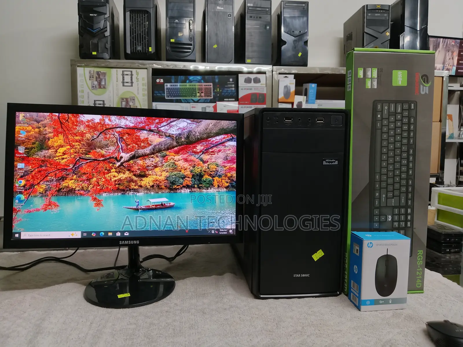 Desktop Computer 8GB Intel Core I5 SSD 128GB