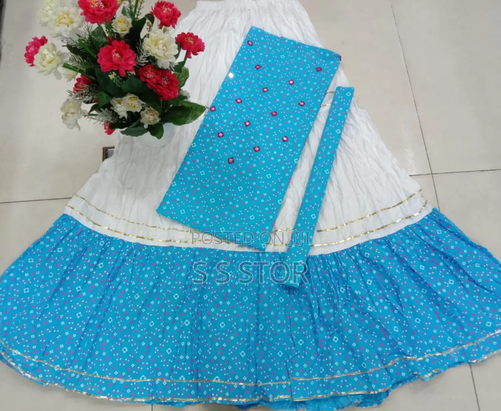 কামিজ + স্কার্ট (2 Pis) নতুন আপডেট