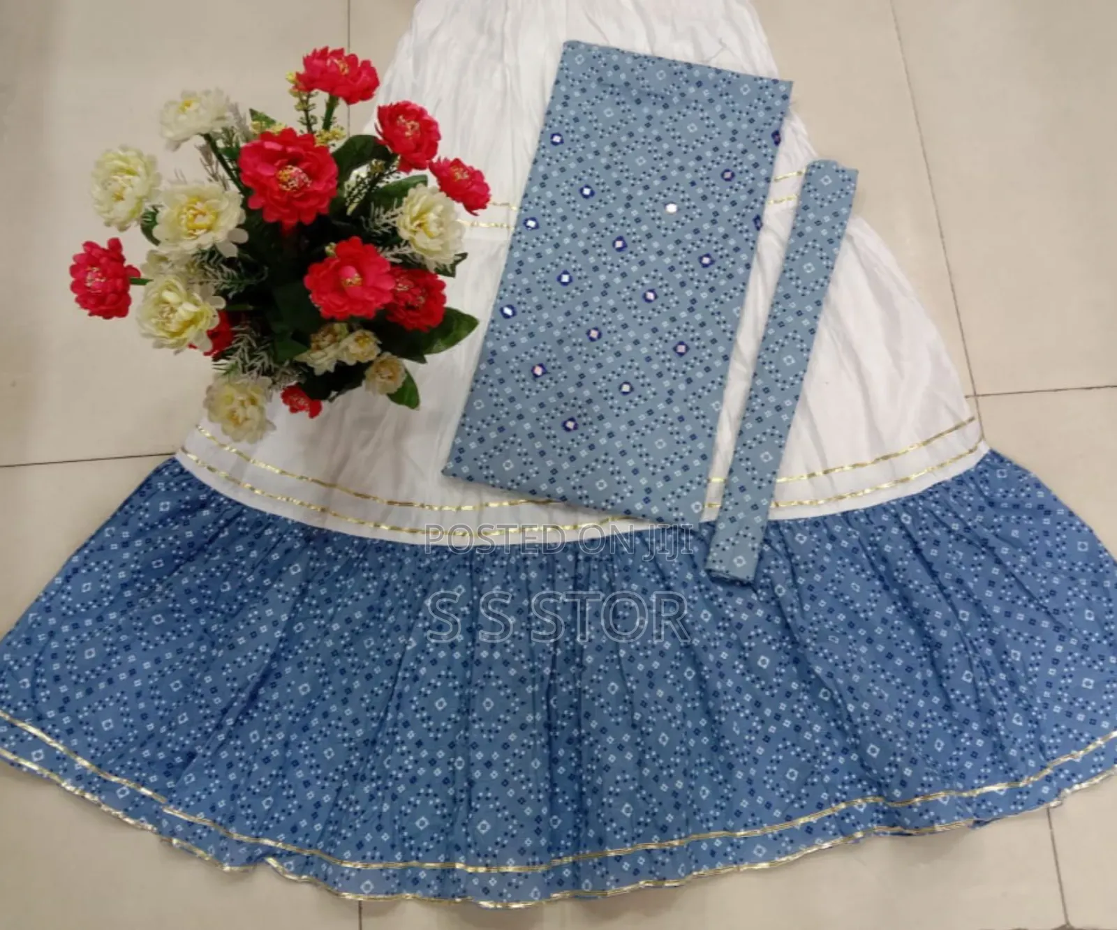 কামিজ + স্কার্ট (2 Pis) নতুন আপডেট