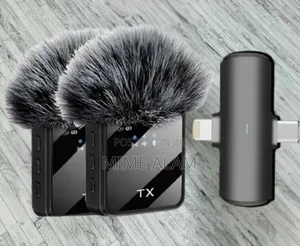 Photo - F11-2 Wireless Collar Microphone for iPhone Android