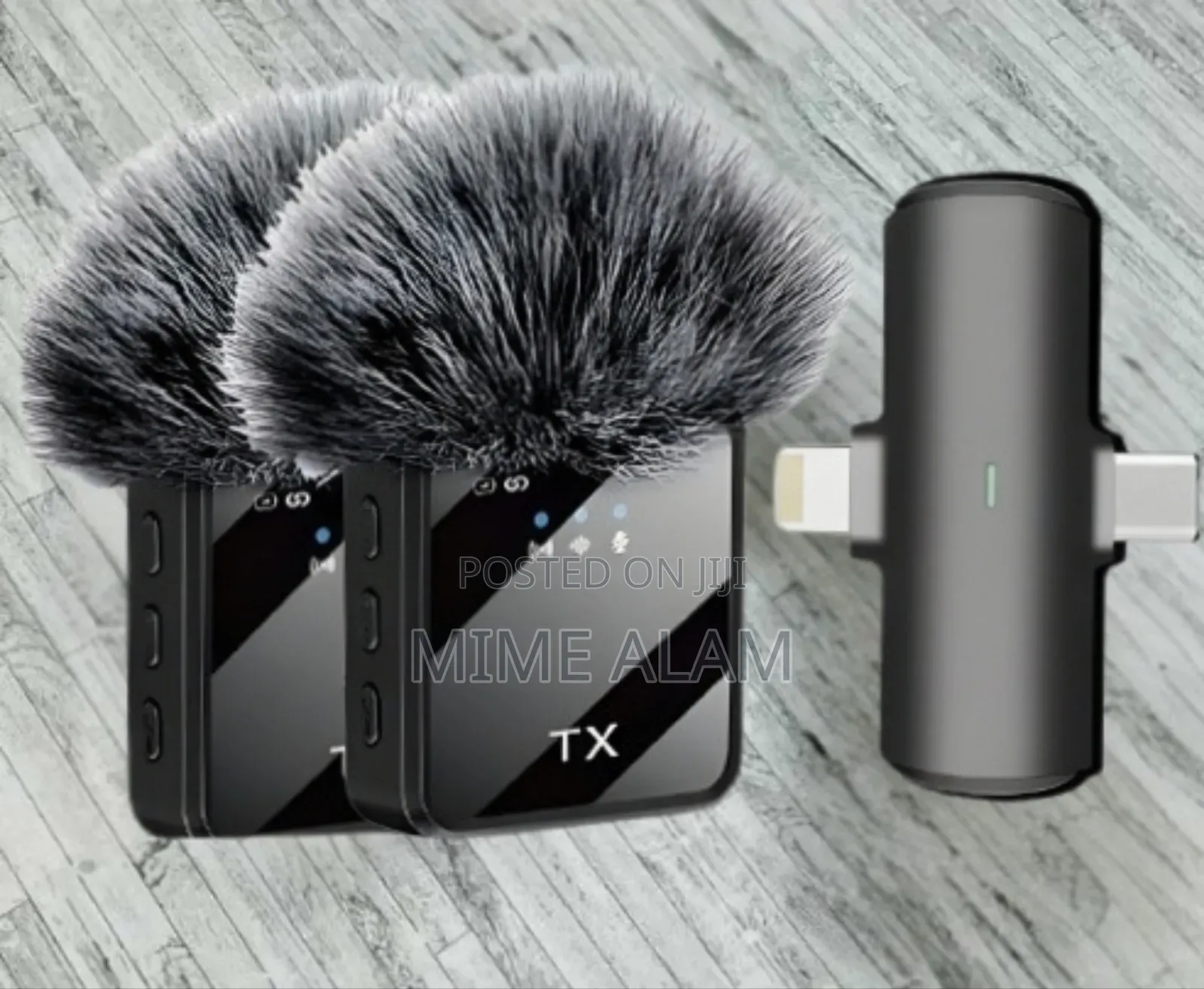 F11-2 Wireless Collar Microphone for iPhone Android