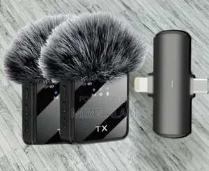 F11-2 Wireless Collar Microphone for iPhone Android