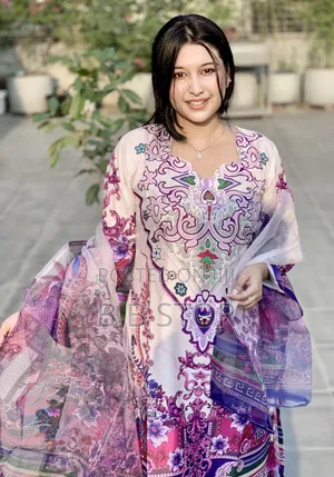 Silk Digital Print Three Piece