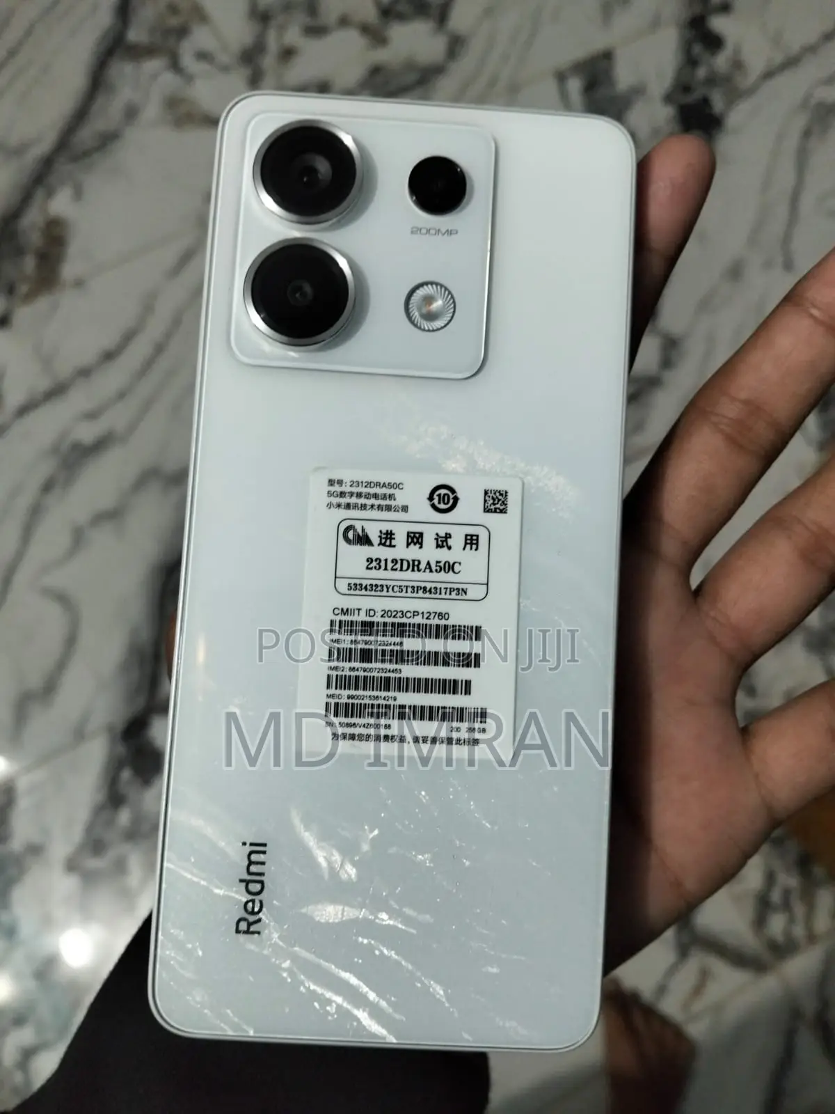Xiaomi Redmi Note 13 Pro 5G 256 GB White
