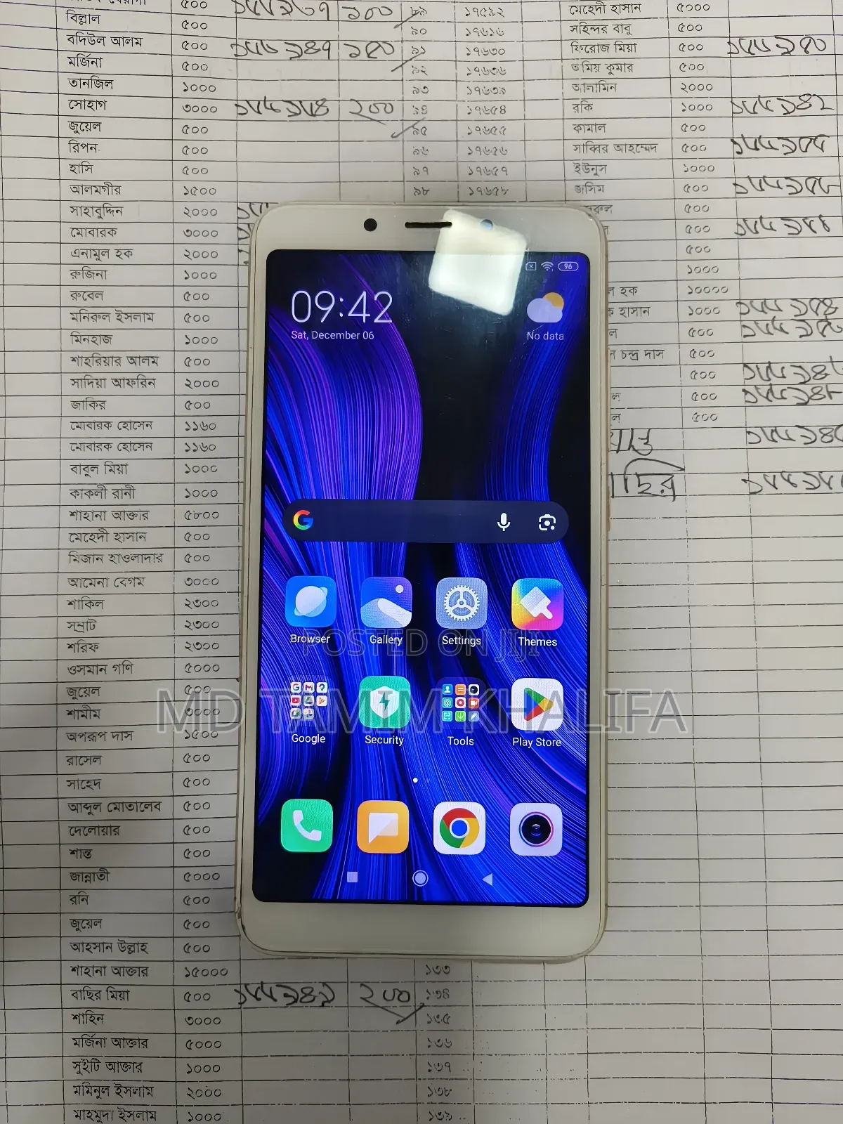 Xiaomi Redmi 6A 16 GB Gold