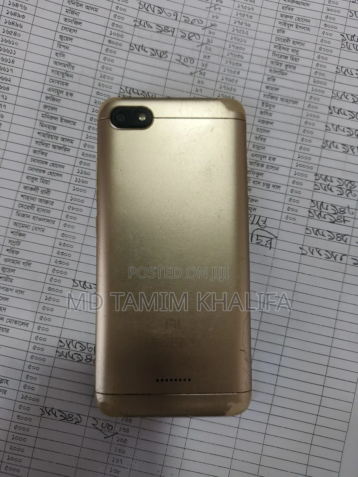 Xiaomi Redmi 6A 16 GB Gold