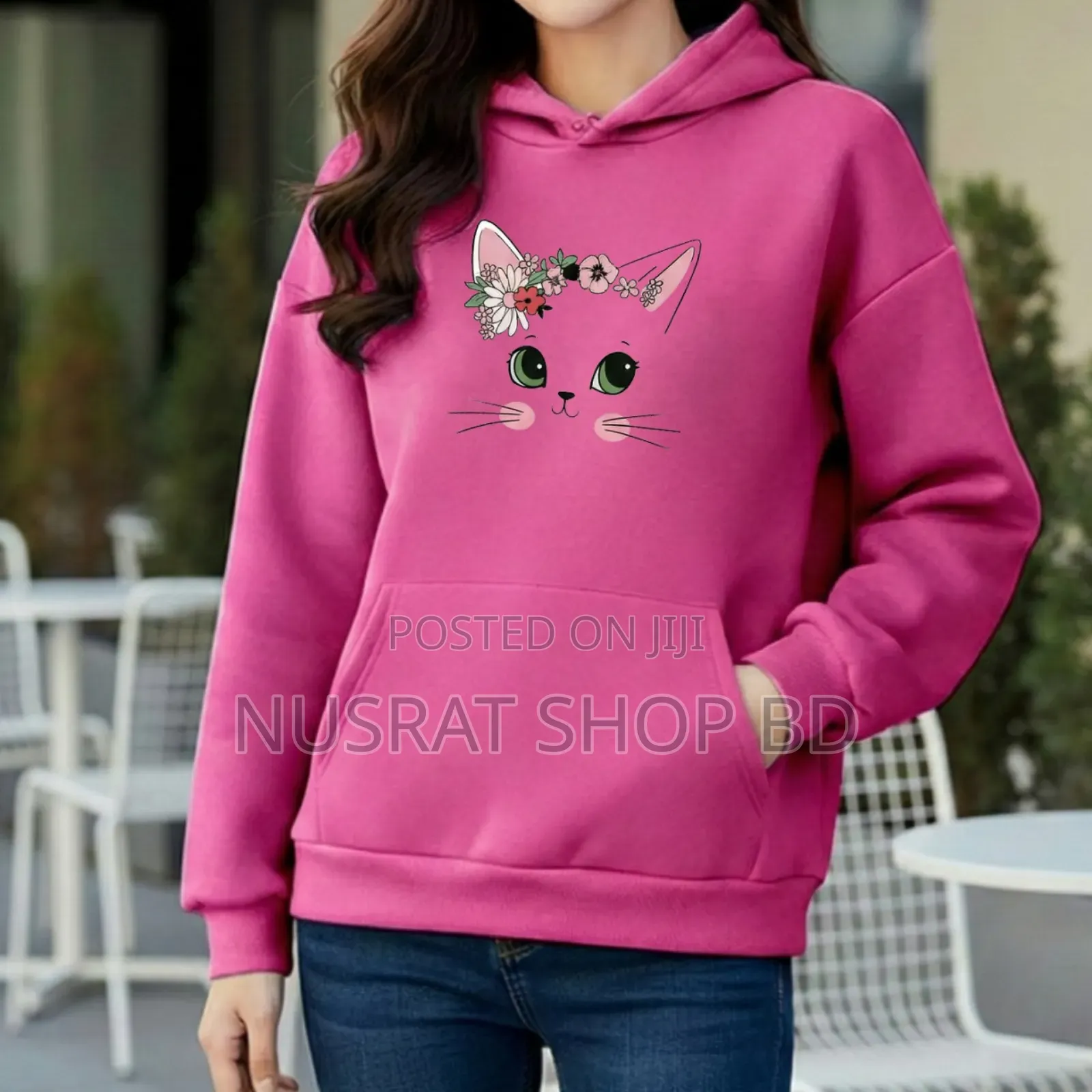 Premium Comfortable Printed Ladies Winter Hoodie
Code