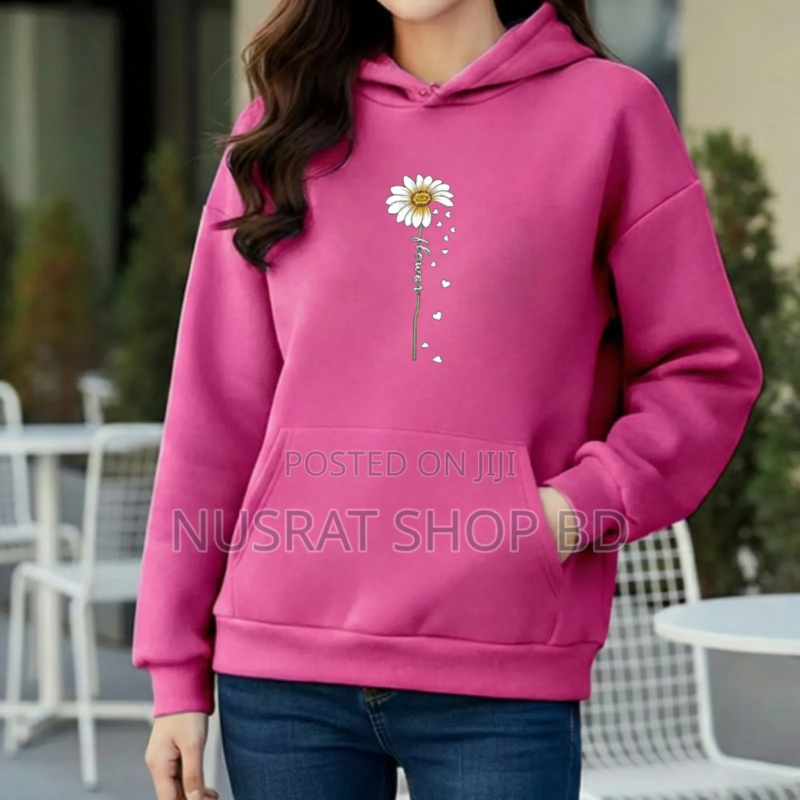 Premium Comfortable Printed Ladies Winter Hoodie
Code