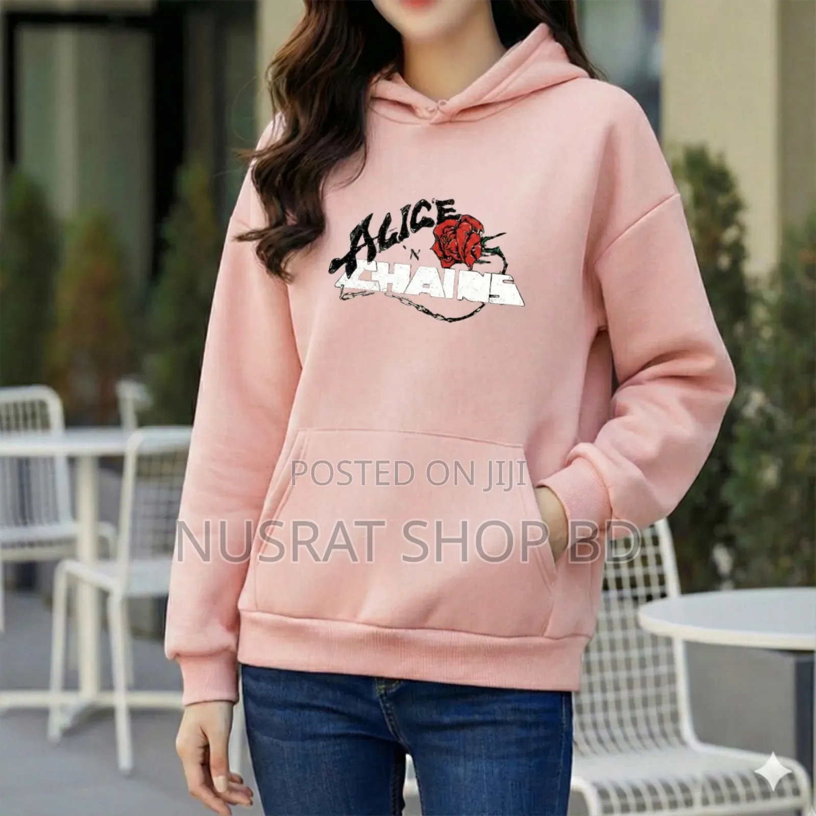 Premium Comfortable Printed Ladies Winter Hoodie
Code