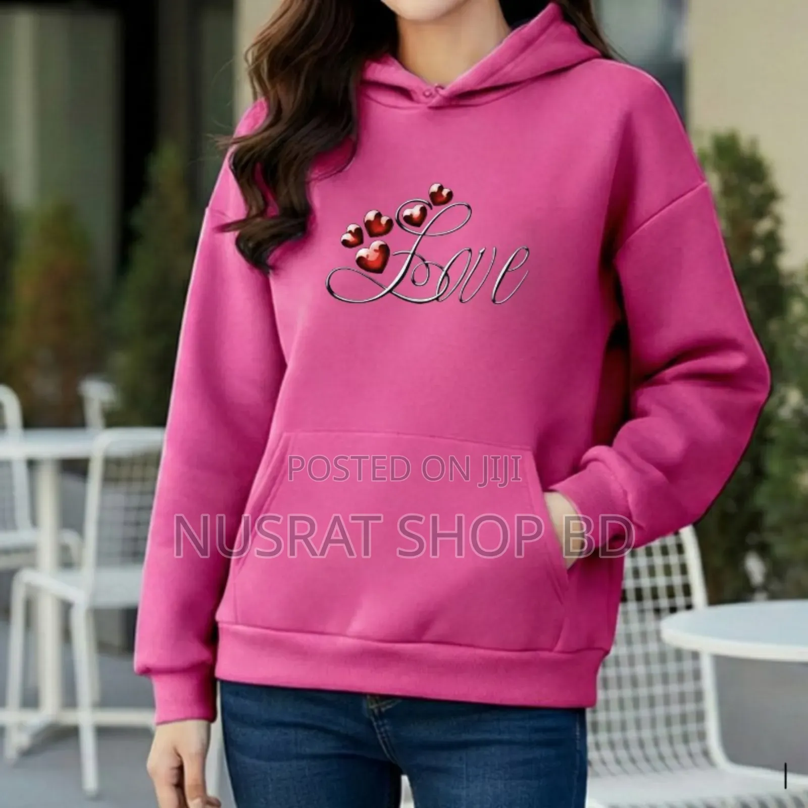 Premium Comfortable Printed Ladies Winter Hoodie
Code