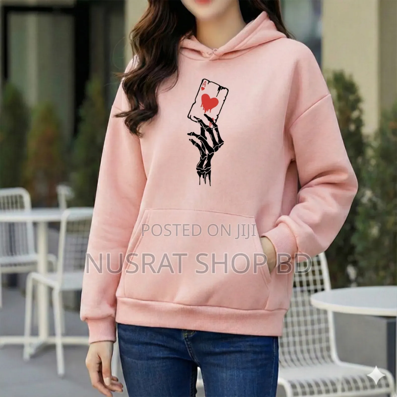 Premium Comfortable Printed Ladies Winter Hoodie
Code
