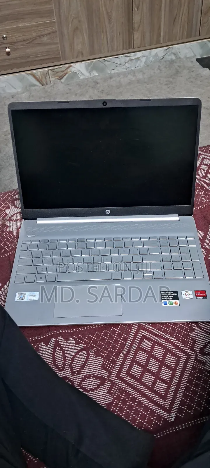 Laptop HP 15s 8GB Intel Core I5 SSD 256GB