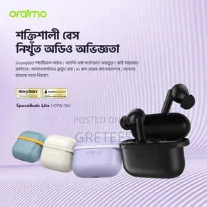 Oraimo Spacebuds Lite Sound360 Anti-Lost True Wireless Earbuds