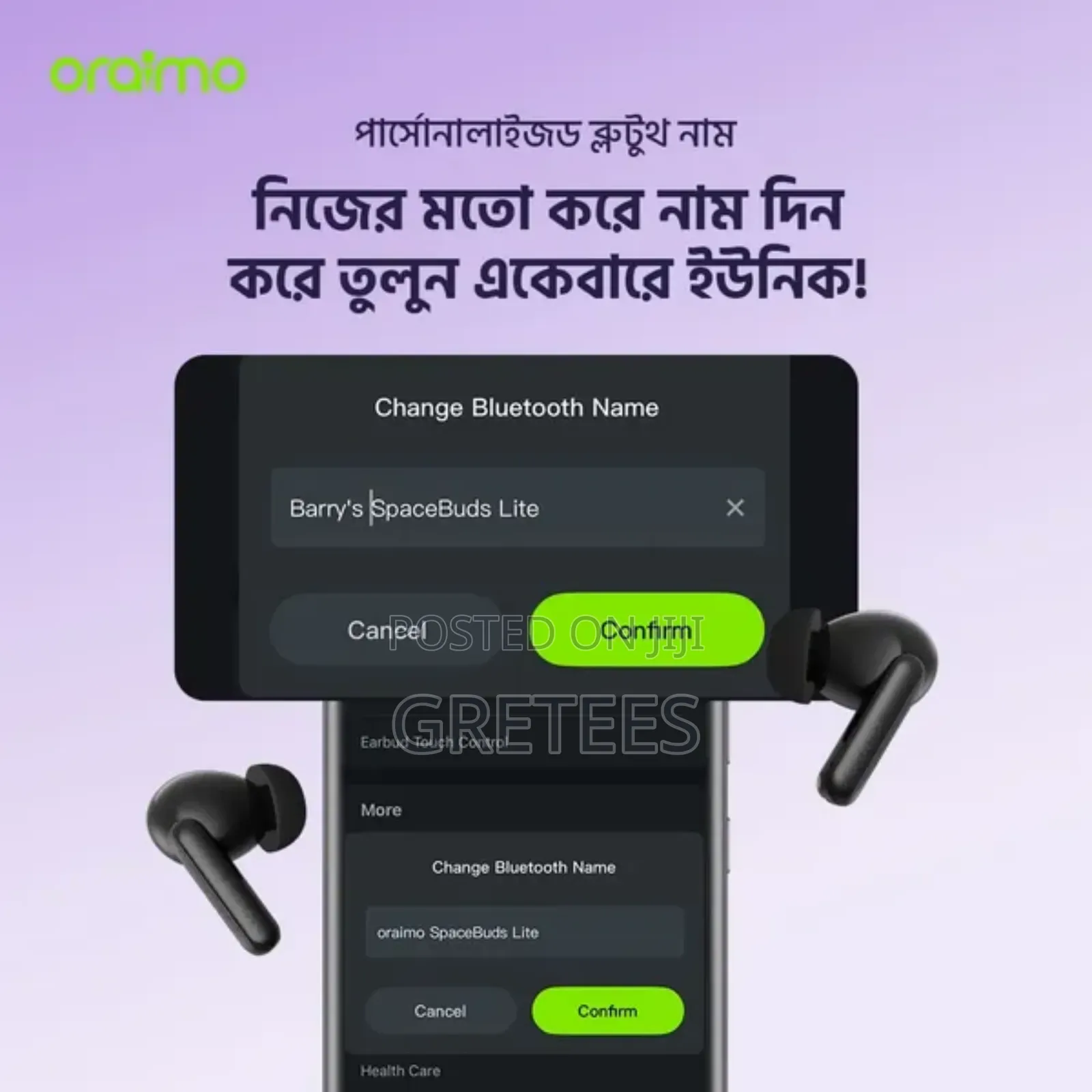 Oraimo Spacebuds Lite Sound360 Anti-Lost True Wireless Earbuds