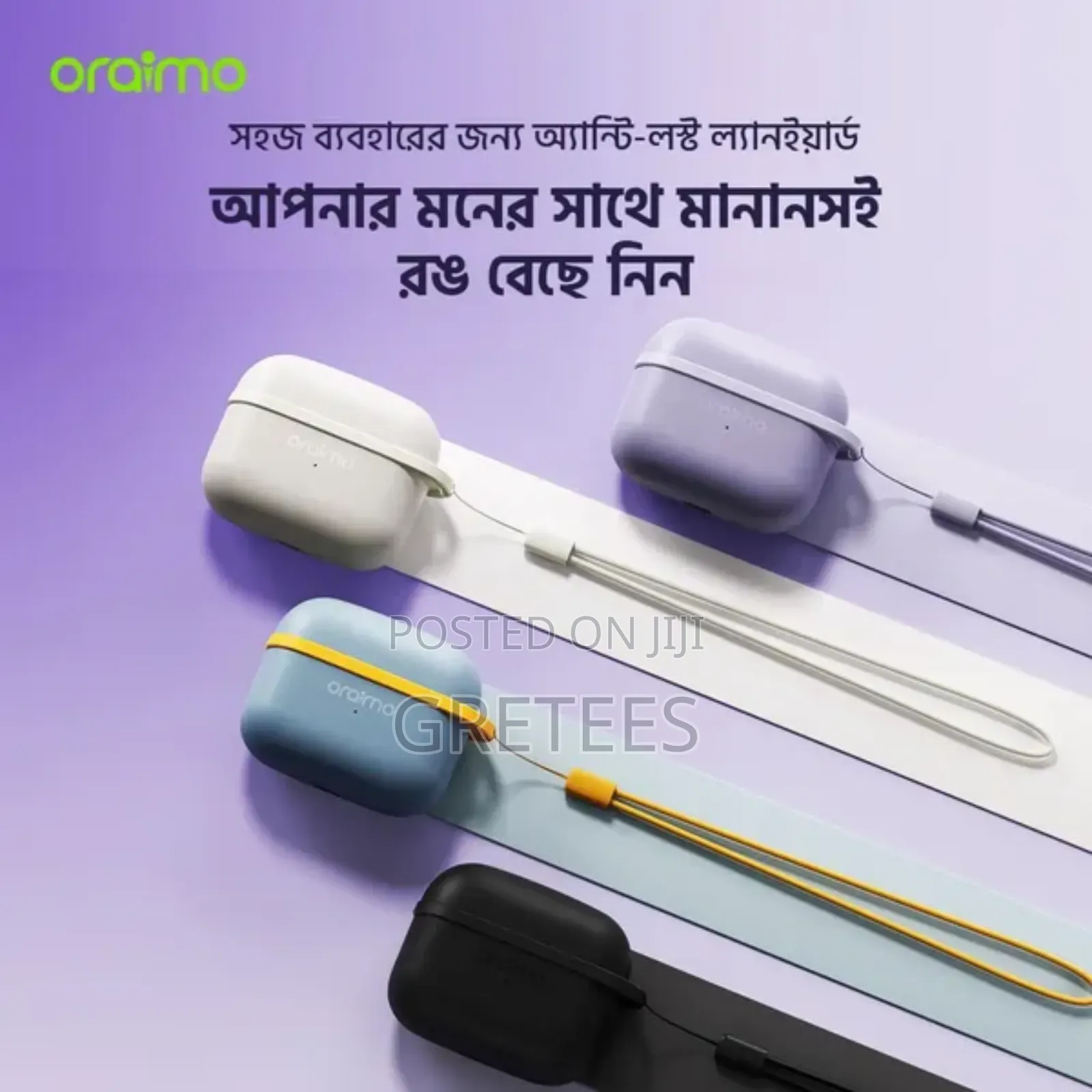 Oraimo Spacebuds Lite Sound360 Anti-Lost True Wireless Earbuds