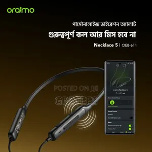 Oraimo Necklace 5 Tahsan Tuned Noise Cancellation Wireless Headphone
