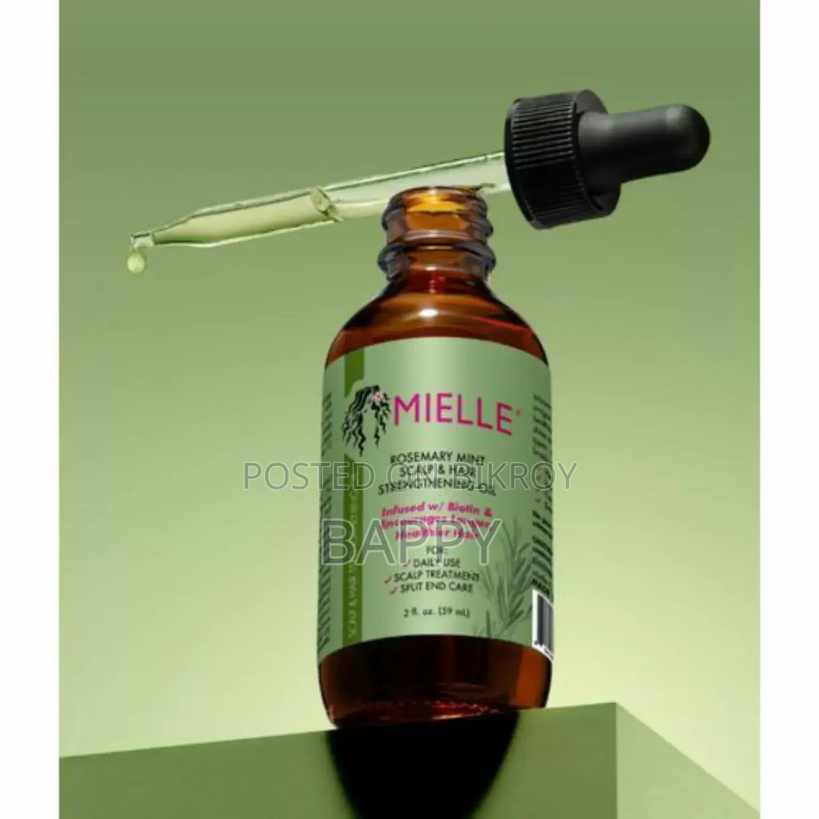 Mielle Rosemary Mint Scalp Hair Strengthening Oil