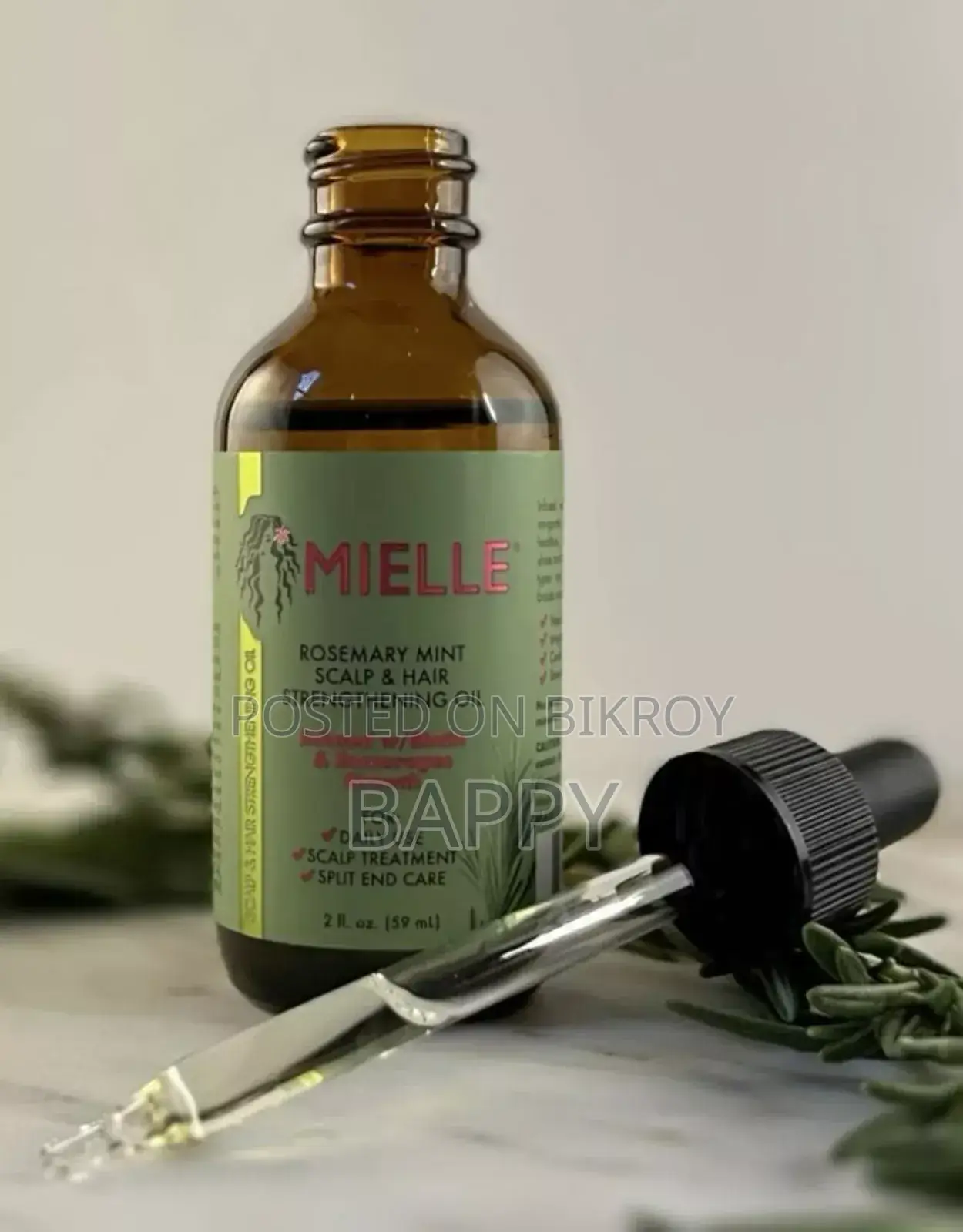 Mielle Rosemary Mint Scalp Hair Strengthening Oil