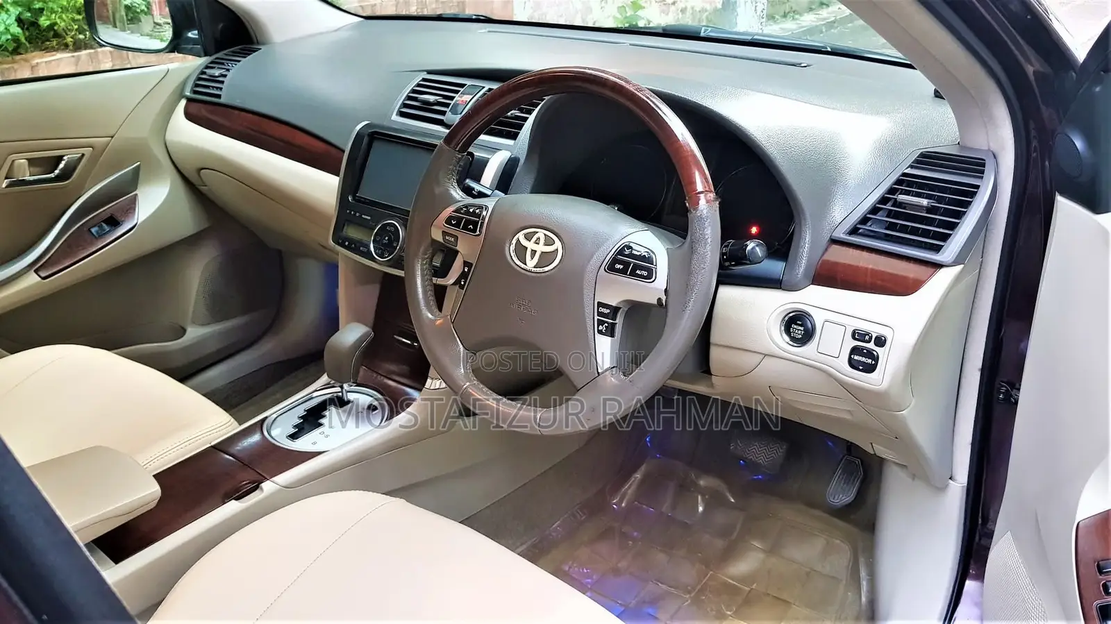 Toyota Premio 2007 Red