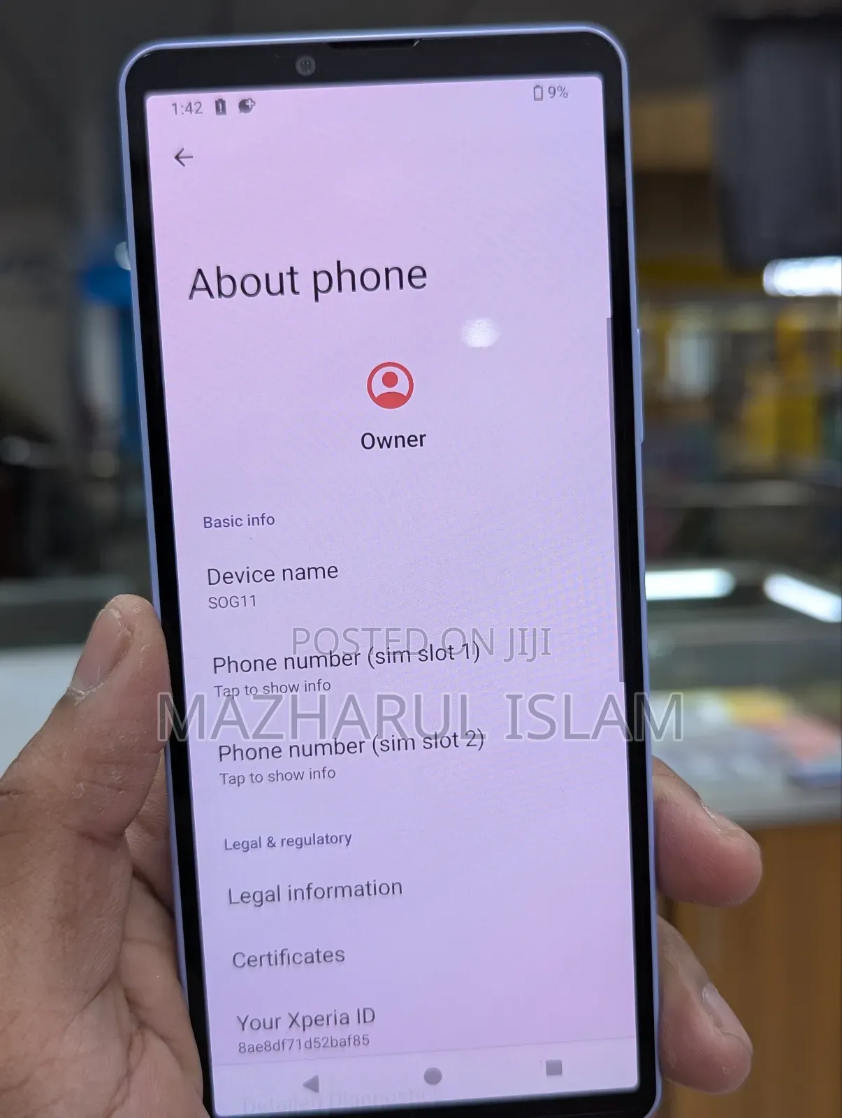 Sony Xperia 10 v 128 GB Purple