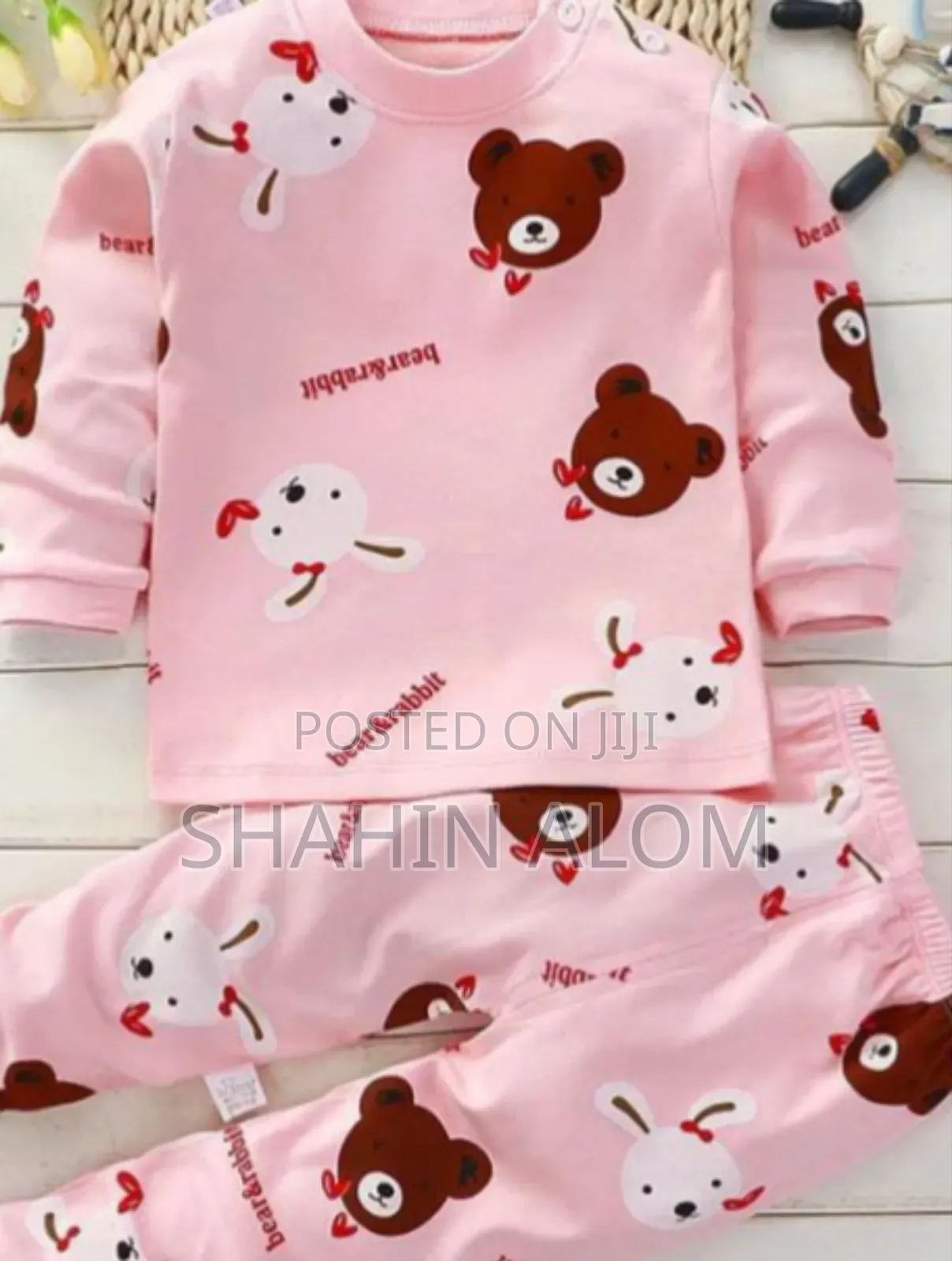 Elegant Stylish Baby Sweetshart and Trouser Set