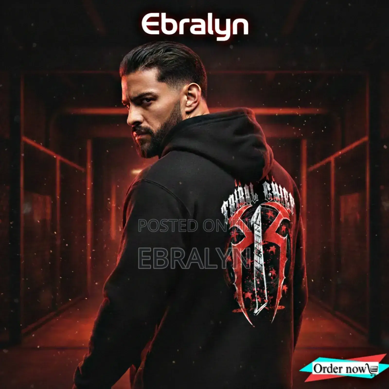 Tribal Chief Hoodie, Roman Reigns