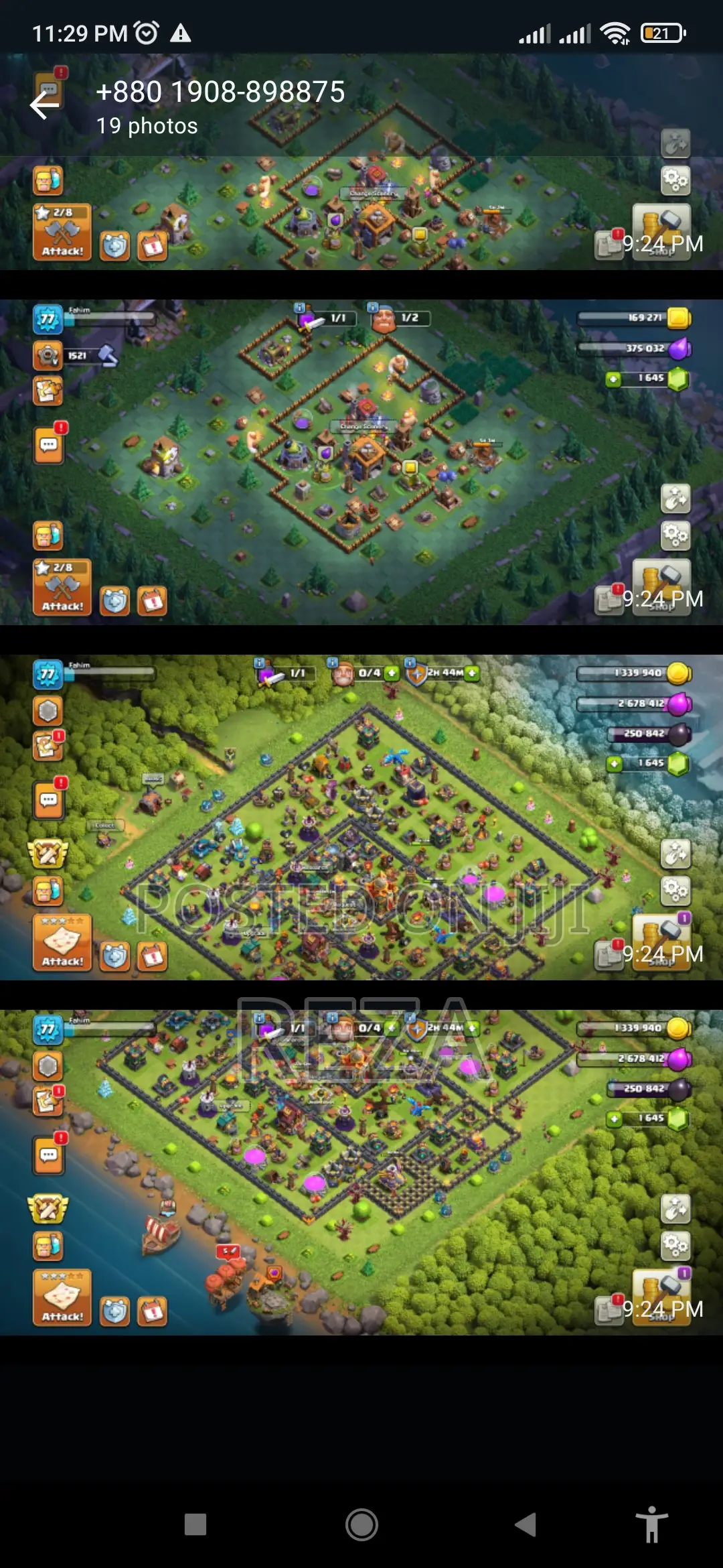 Clash of Clans Tawnhall 16 Rushed