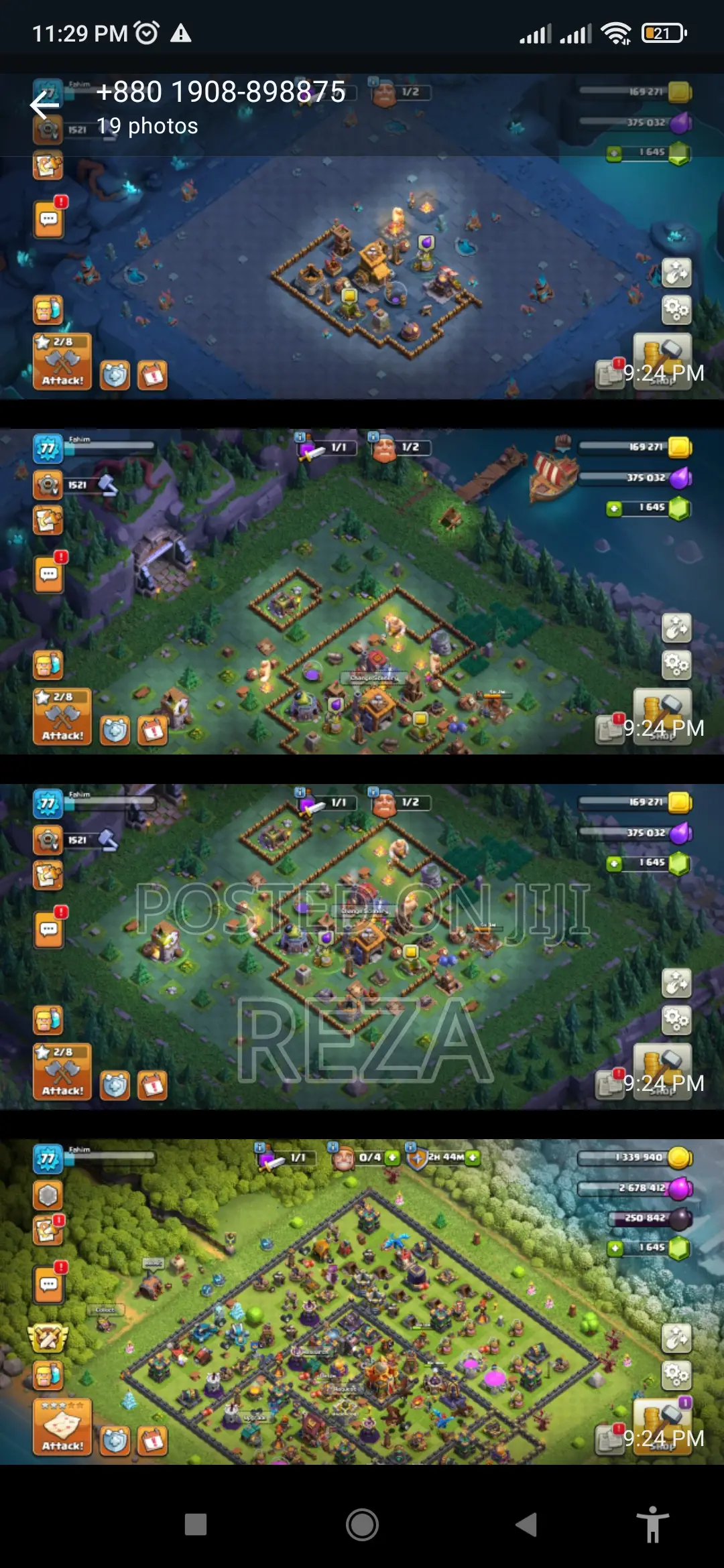 Clash of Clans Tawnhall 16 Rushed