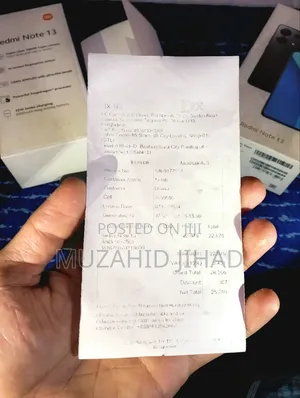 Xiaomi Redmi Note 13 256 GB Black