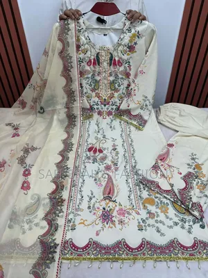 Digital Print Karchupi Work DressR