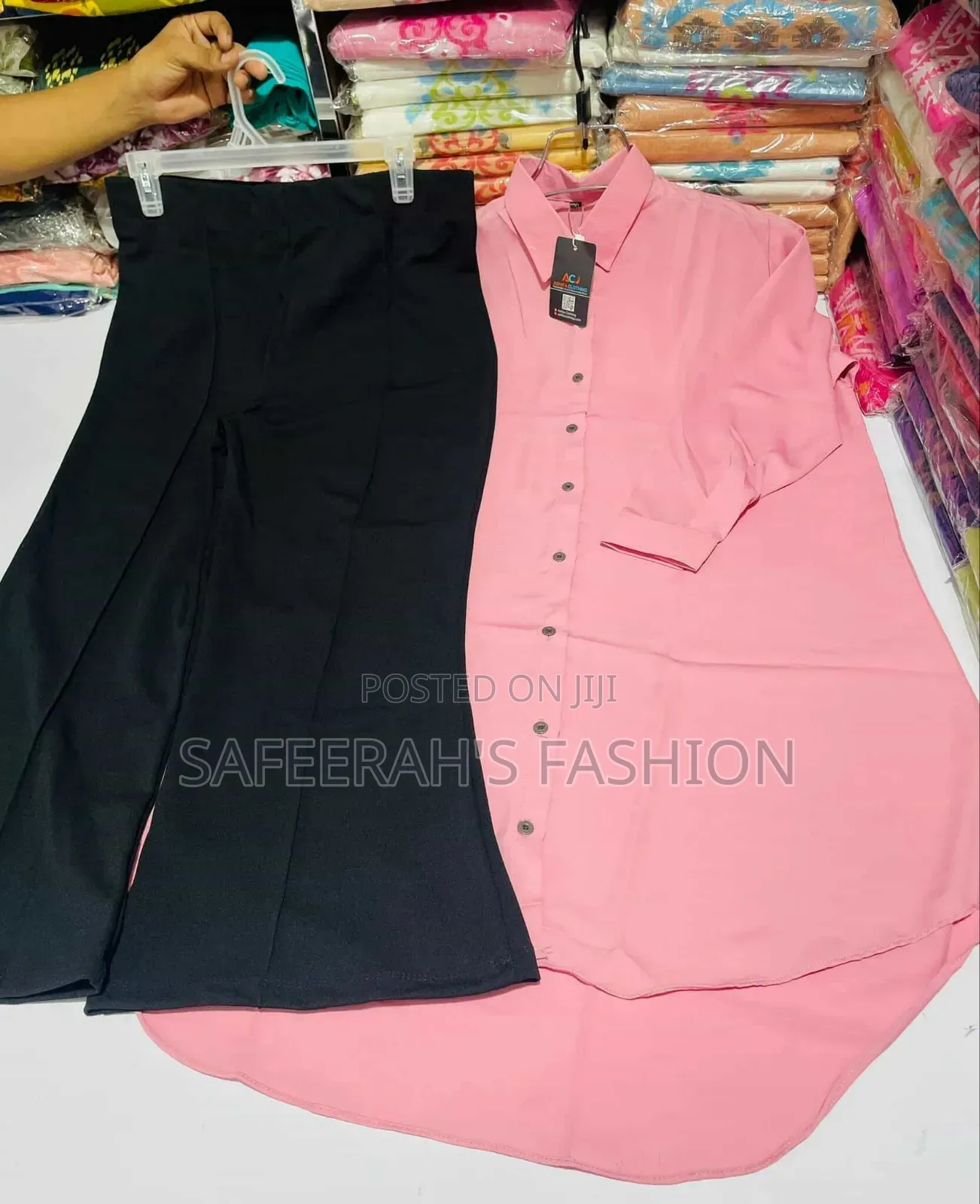 জর্জেট শার্ট প্যান্ট কম্বো সেট r