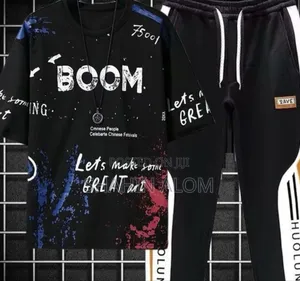 Drop Shoulder Mash T-Shirt and Trouser