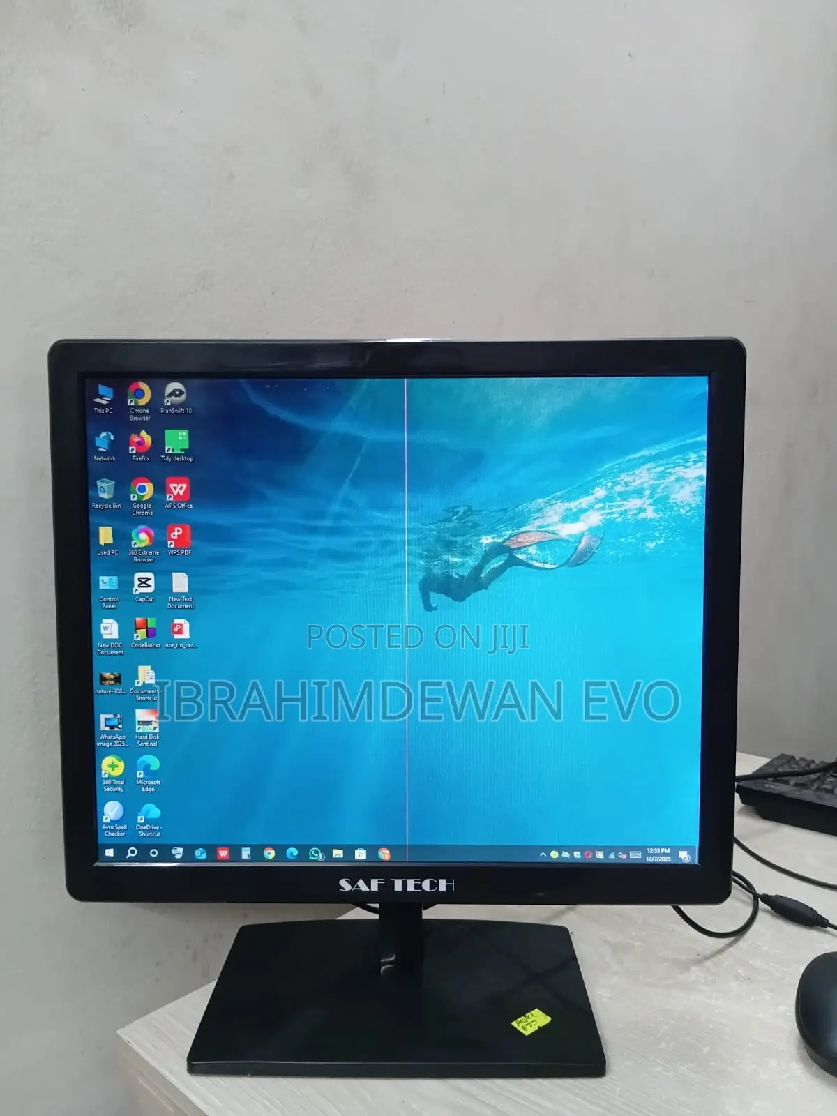 Gigasonic 17" Full Fresh Monitor ,Resolution (1280x1024)