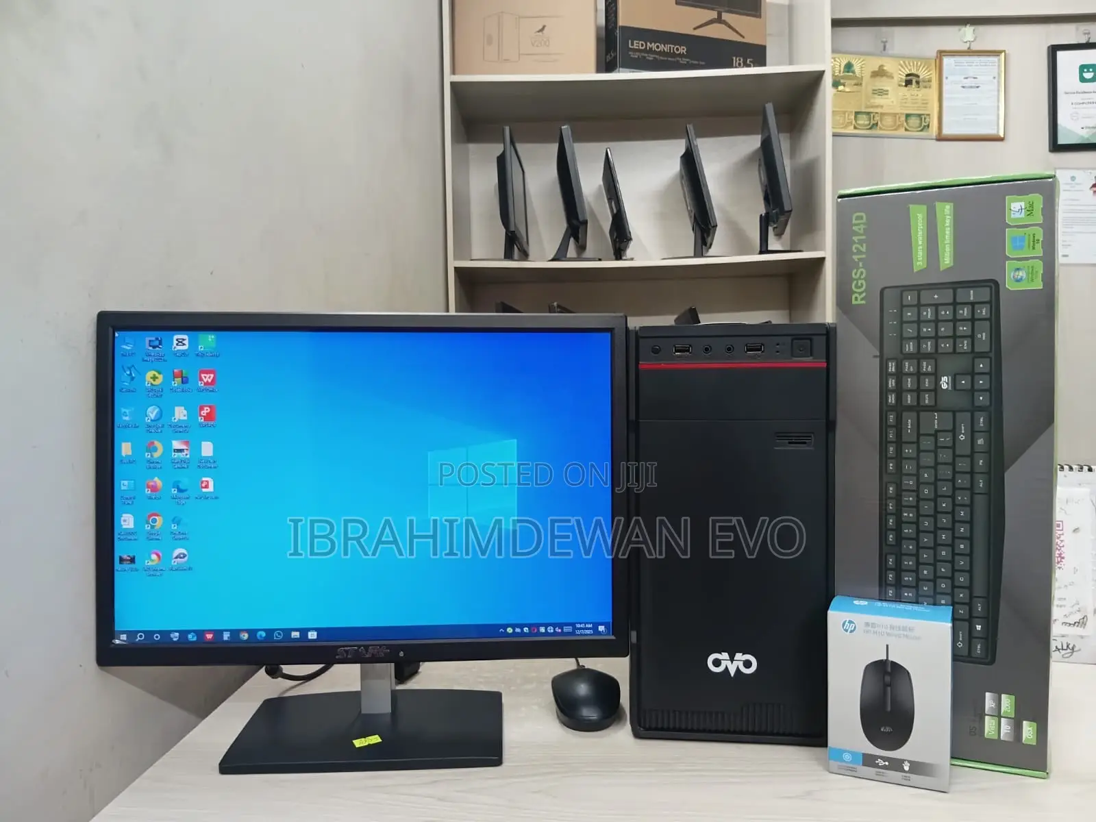 Desktop Computer Asus 4GB Intel Core 2 Duo HDD 500GB