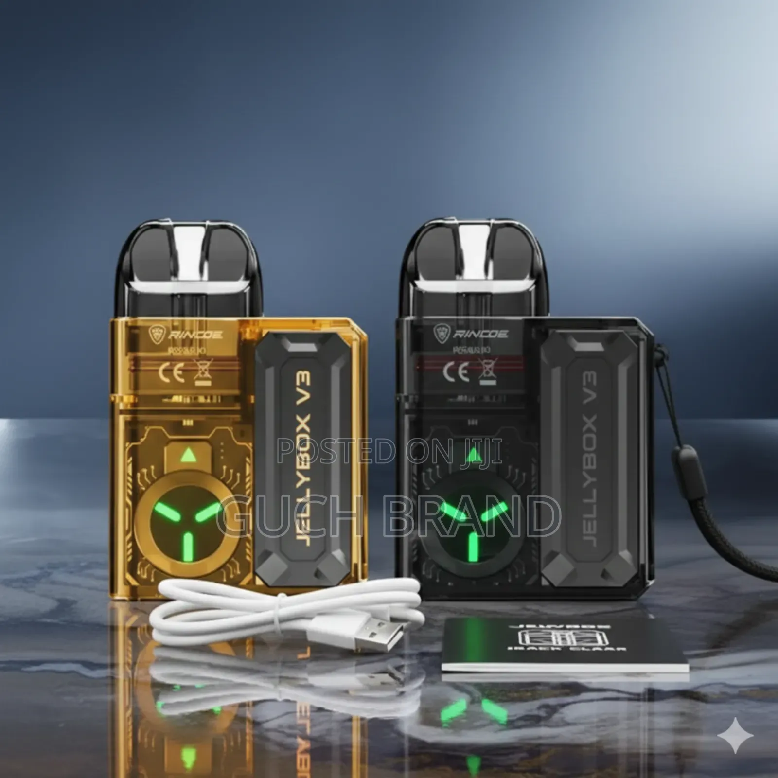 Rincoe Jellybox V3:স্টাইলিশ ক্লিয়ার ডিজাইন, শক্তিশালী ৭৫০mah ব্যাটারি