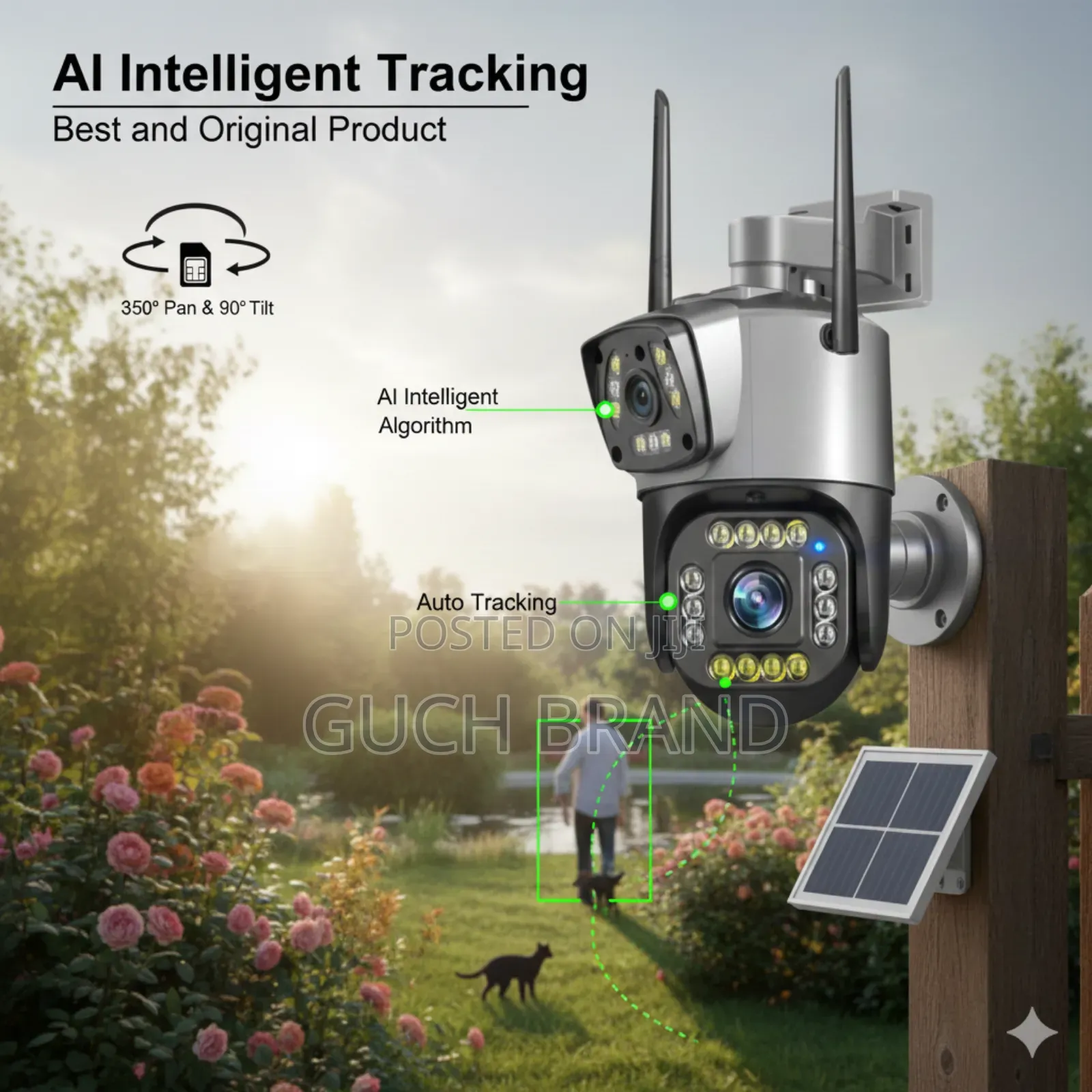 PTZ ক্যামেরা: ডুয়াল লেন্স, ৩৬০° কাভারেজ ও সম্পূর্ণ ওয়্যারলেস!