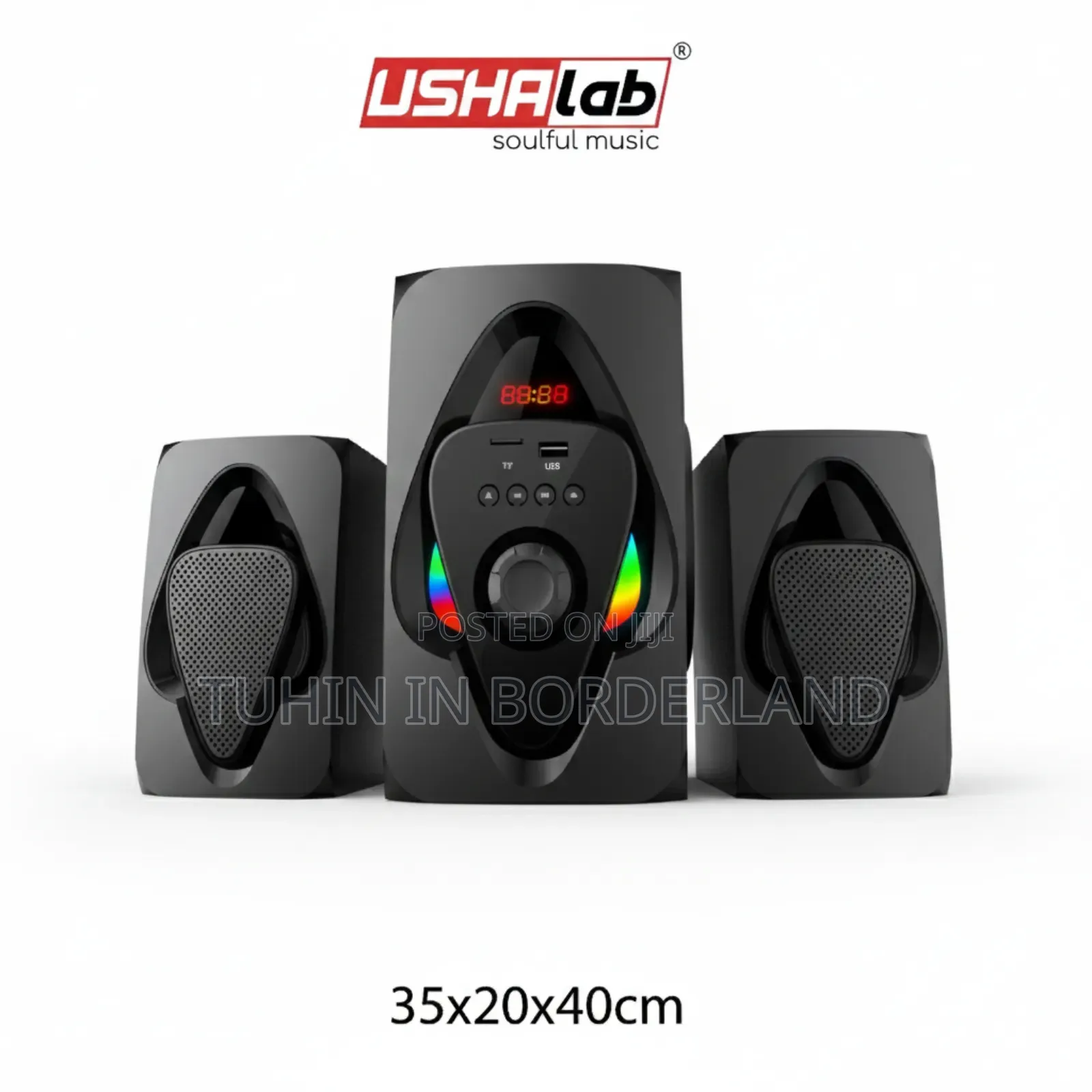 Ushalab 206bt (৪০w ২.১ স্পিকার)