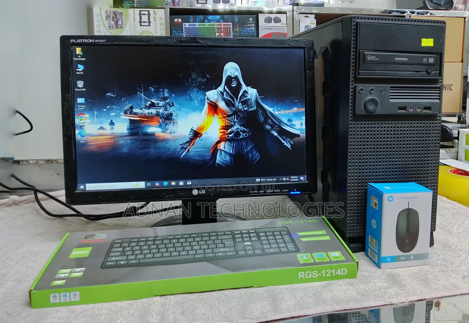 Desktop Computer 4GB Intel Core 2 Duo HDD 500GB