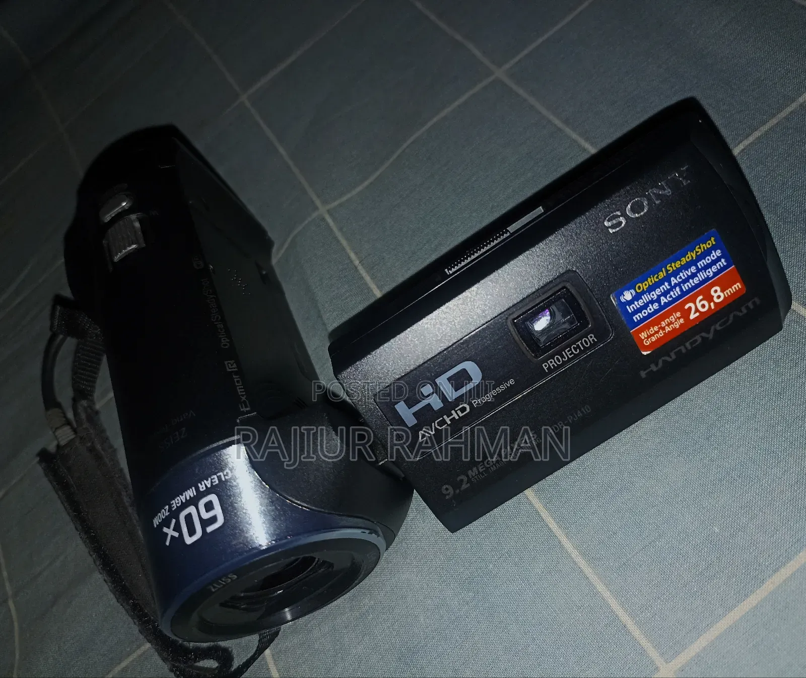 প্রজেক্টরযুক্ত Sony HDR-Pj410 সম্পূর্ণ ফ্রেশ Full Hd হ্যান্ডিক্যামেরা