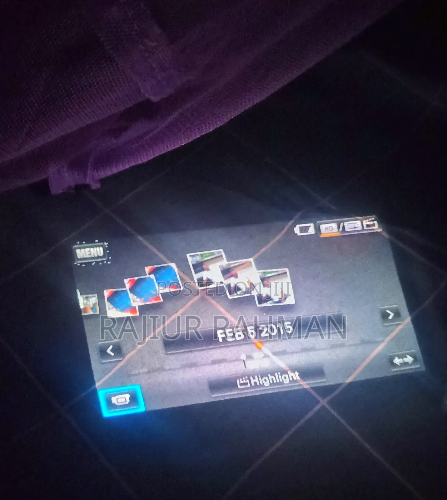 প্রজেক্টরযুক্ত Sony HDR-Pj410 সম্পূর্ণ ফ্রেশ Full Hd হ্যান্ডিক্যামেরা