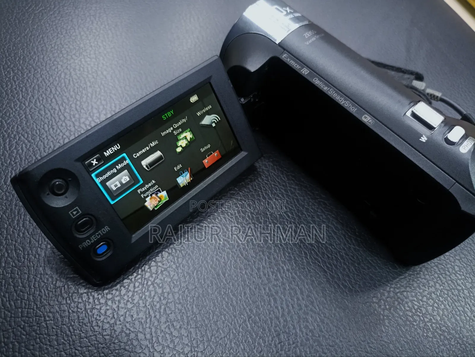 প্রজেক্টরযুক্ত Sony HDR-Pj410 সম্পূর্ণ ফ্রেশ Full Hd হ্যান্ডিক্যামেরা