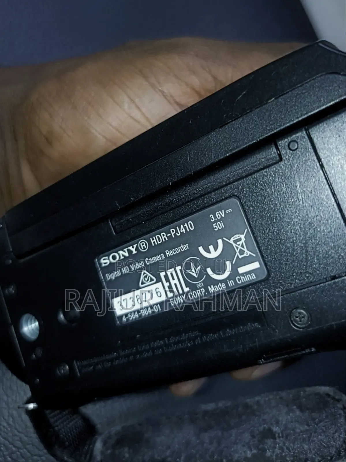 প্রজেক্টরযুক্ত Sony HDR-Pj410 সম্পূর্ণ ফ্রেশ Full Hd হ্যান্ডিক্যামেরা