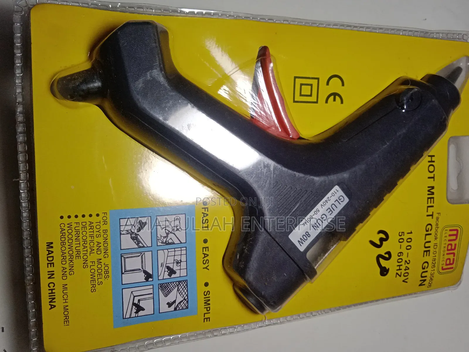 Hot Glue Gun, a Common Tool for Diy Projects, Crafts, and Quick Repair