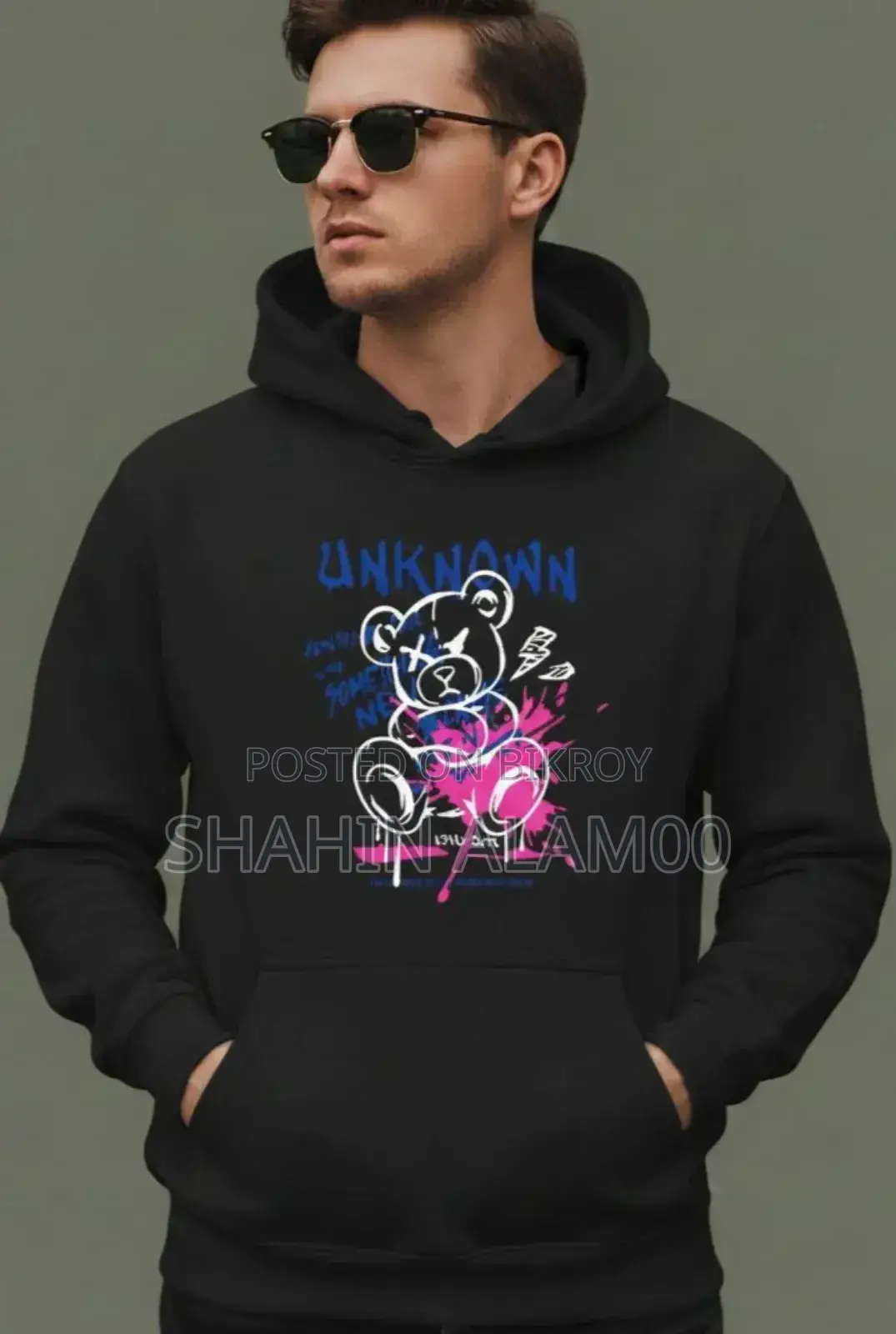 Premium Cotton DTF Stylish Hoodie