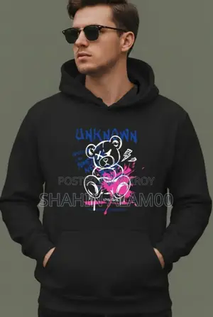 Premium Cotton DTF Stylish Hoodie
