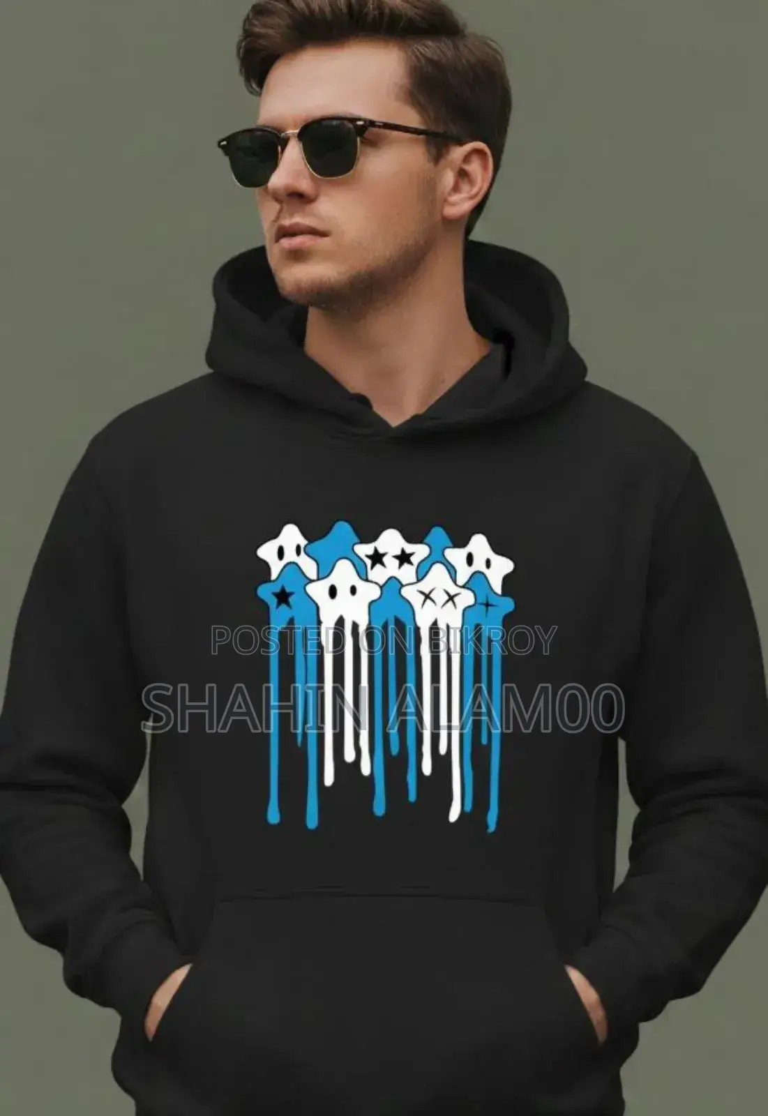 Premium Cotton DTF Stylish Hoodie