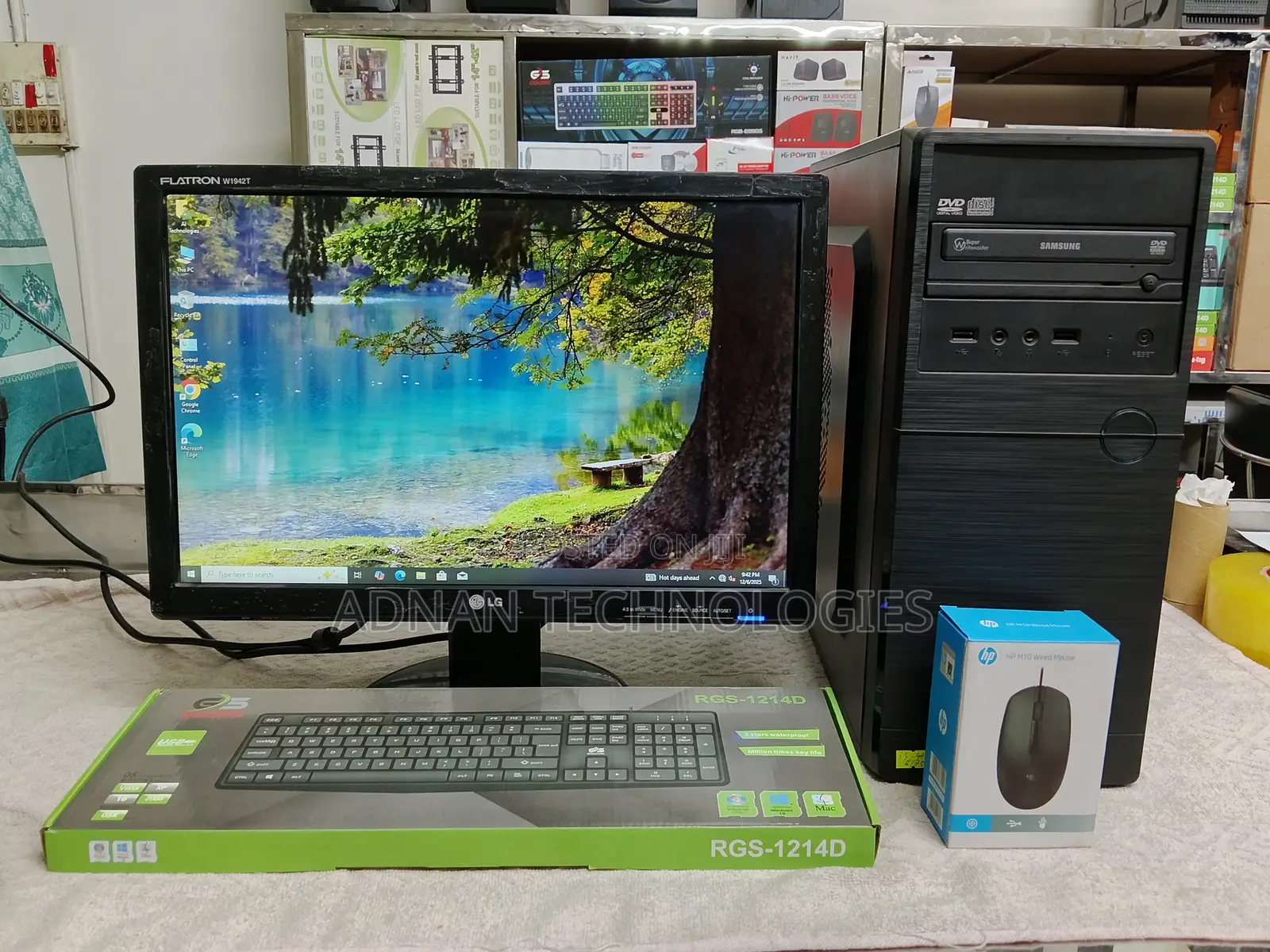 Desktop Computer 4GB Intel Core I3 SSD 128GB