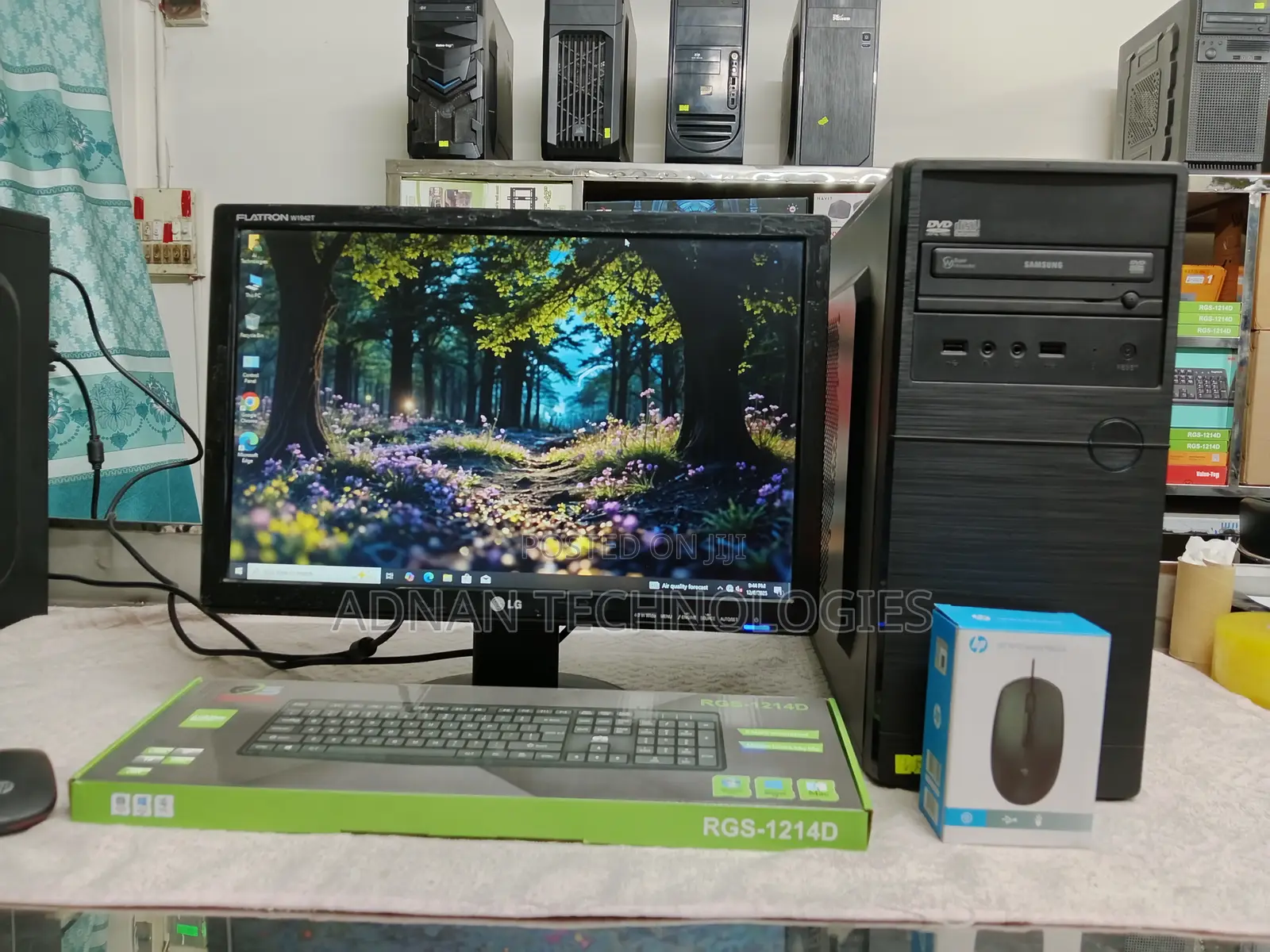 Desktop Computer 4GB Intel Core I3 SSD 128GB