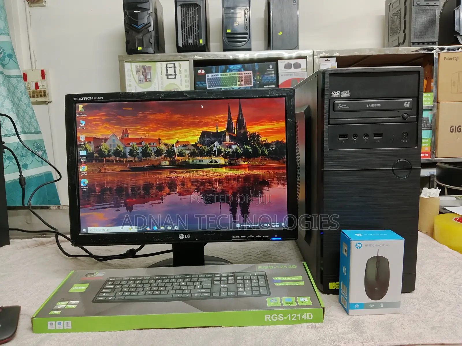 Desktop Computer 4GB Intel Core I3 SSD 128GB