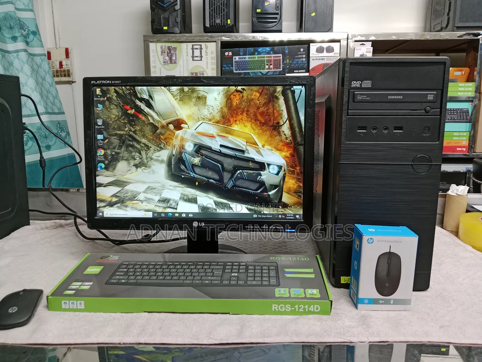 Desktop Computer 4GB Intel Core I3 SSD 128GB